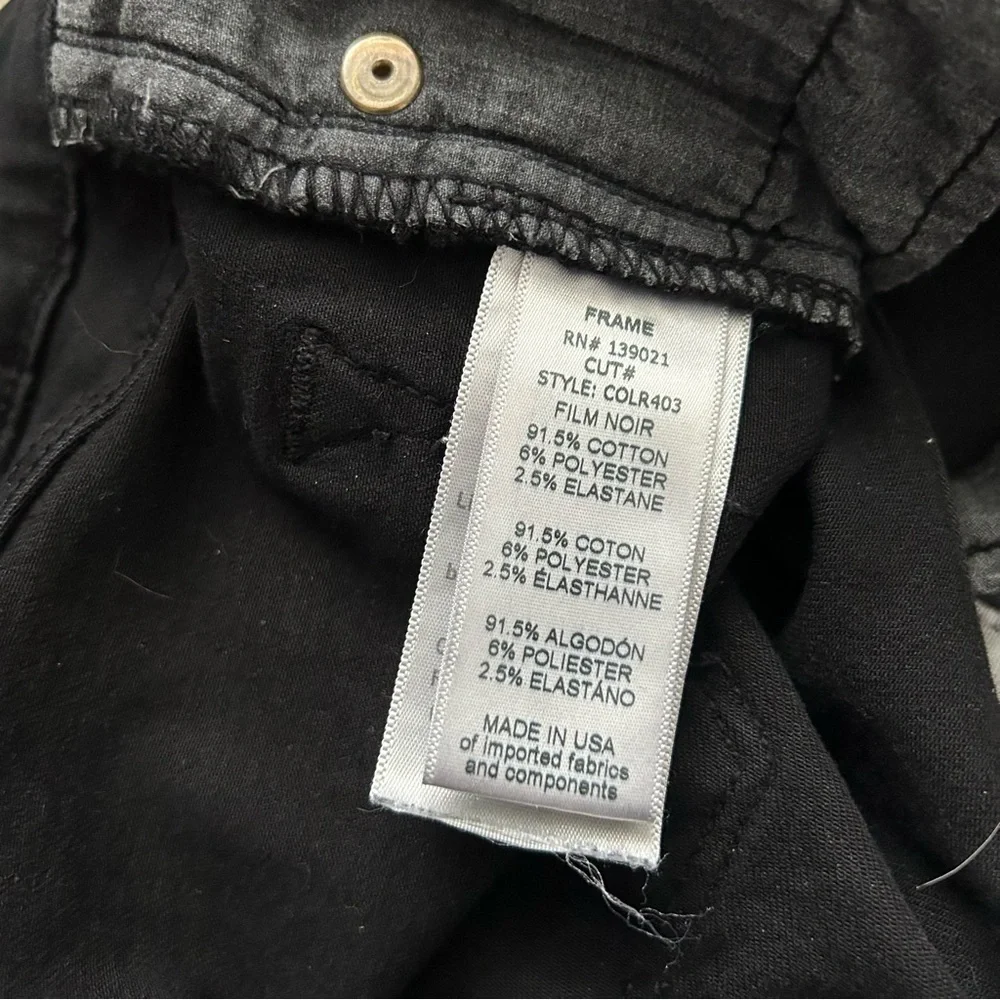 FRAME Le Skinny de Jeanne Distressed Jeans - Picture 11 of 12